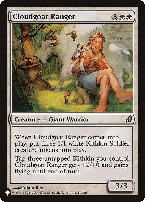 Magic the Gathering Card - Cloudgoat Ranger - MTG Circle