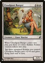 Magic the Gathering Card - Cloudgoat Ranger - MTG Circle