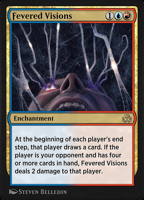 Magic the Gathering Card - Fevered Visions - MTG Circle