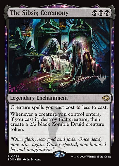 Magic the Gathering Card - The Sibsig Ceremony - MTG Circle