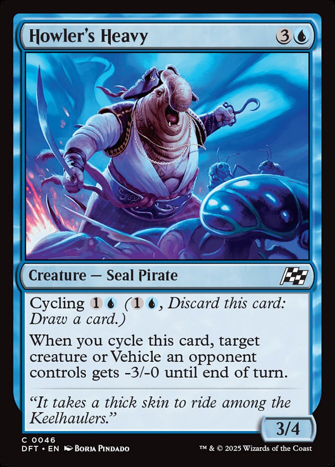 Magic the Gathering Card - Howler's Heavy - MTG Circle