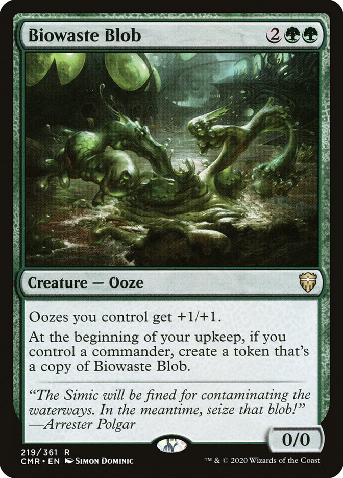 Magic the Gathering Card - Biowaste Blob - MTG Circle