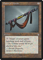Magic the Gathering Card - Baton of Morale - MTG Circle