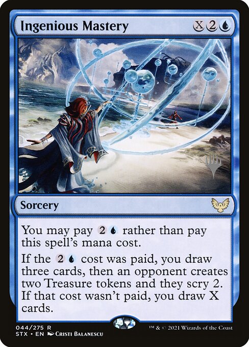 Magic the Gathering Card - Ingenious Mastery - MTG Circle