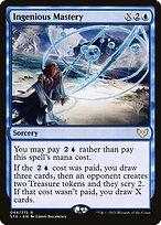 Magic the Gathering Card - Ingenious Mastery - MTG Circle