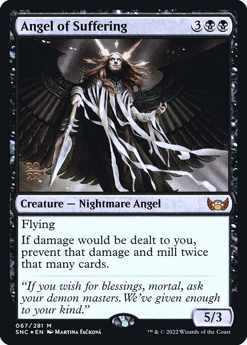Magic the Gathering Card - Angel of Suffering - MTG Circle