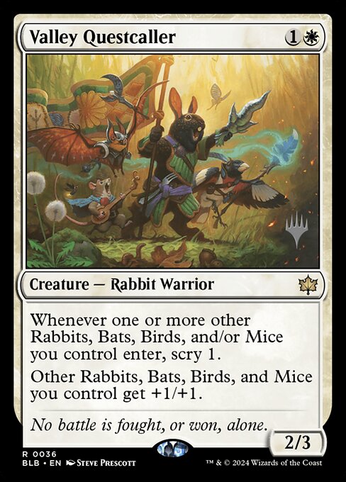Magic the Gathering Card - Valley Questcaller - MTG Circle