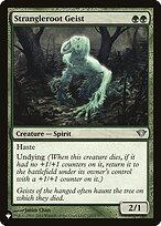 Magic the Gathering Card - Strangleroot Geist - MTG Circle