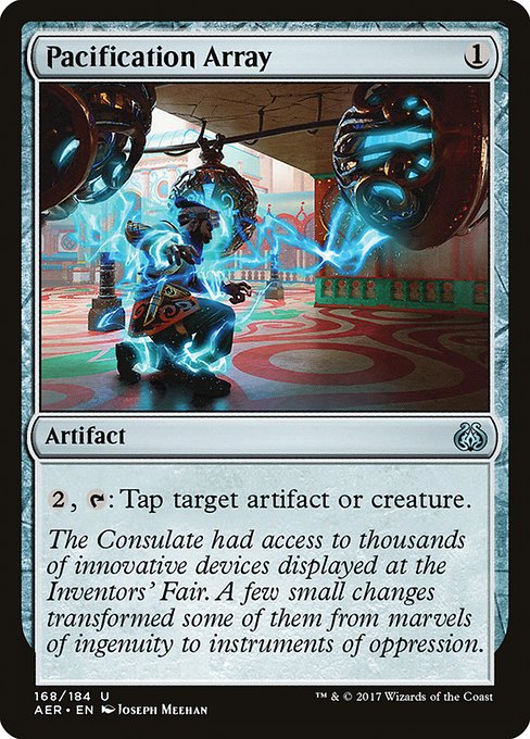 Magic the Gathering Card - Pacification Array - MTG Circle