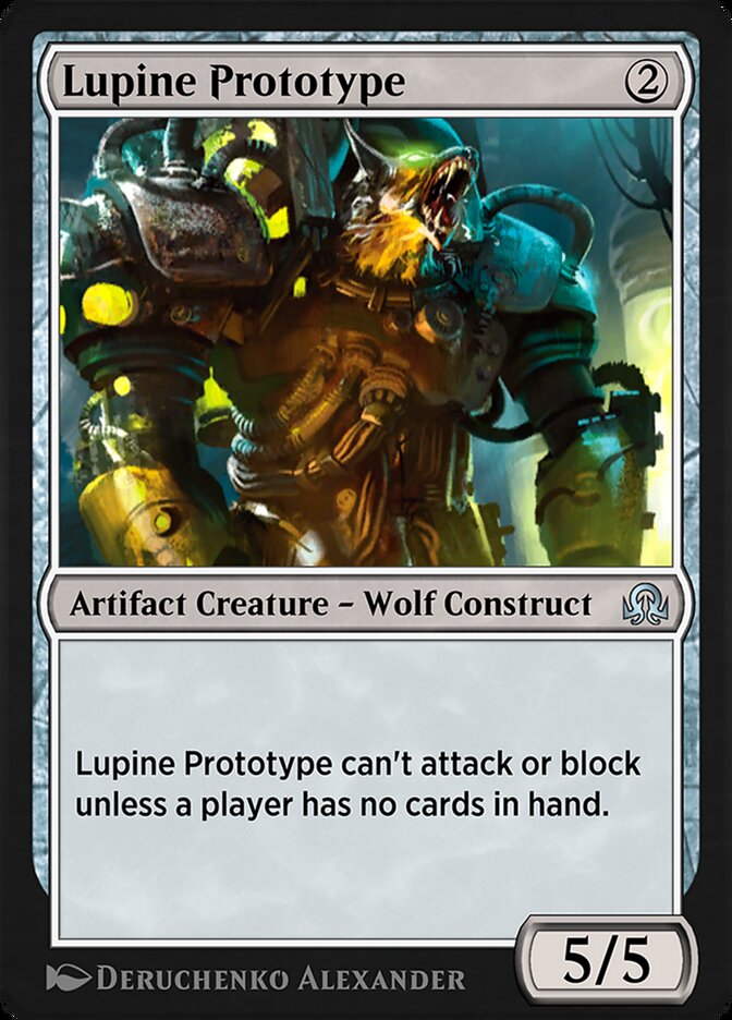 Magic the Gathering Card - Lupine Prototype - MTG Circle