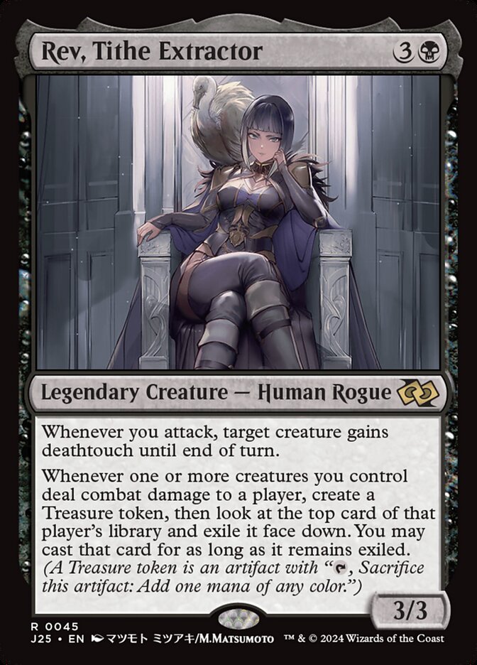 Magic the Gathering Card - Rev, Tithe Extractor - MTG Circle