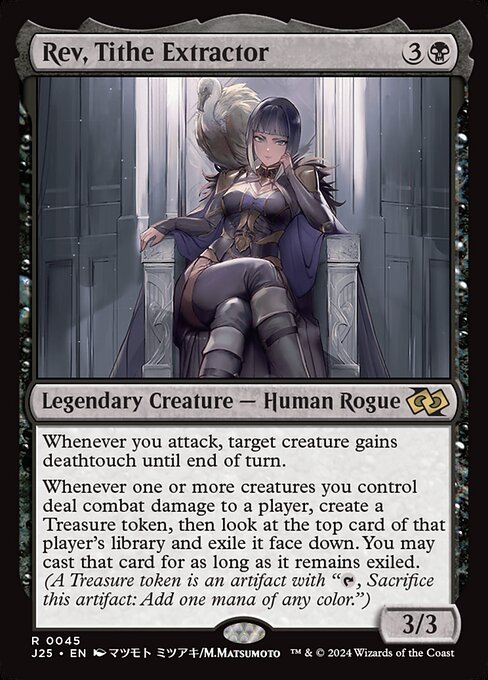 Magic the Gathering Card - Rev, Tithe Extractor - MTG Circle