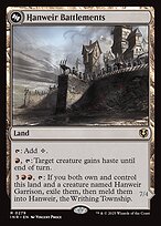 Magic the Gathering Card - Hanweir Battlements - MTG Circle