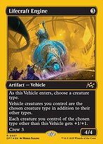 Magic the Gathering Card - Lifecraft Engine - MTG Circle