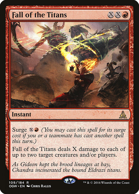 Magic the Gathering Card - Fall of the Titans - MTG Circle