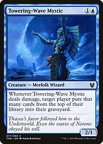 Magic the Gathering Card - Towering-Wave Mystic - MTG Circle