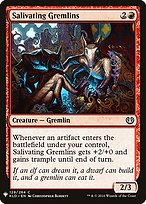 Magic the Gathering Card - Salivating Gremlins - MTG Circle