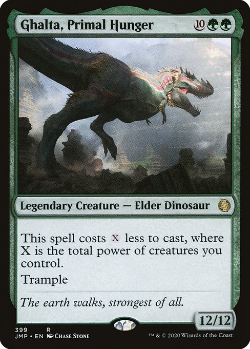 Magic the Gathering Card - Ghalta, Primal Hunger - MTG Circle