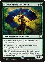 Magic the Gathering Card - Herald of the Pantheon - MTG Circle