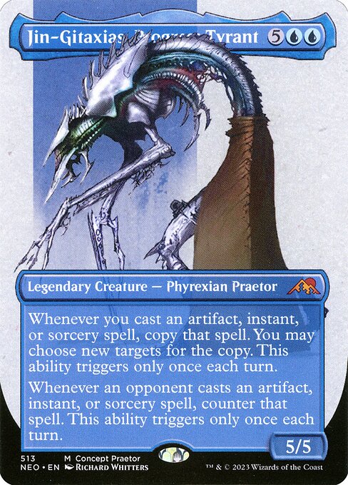 Magic the Gathering Card - Jin-Gitaxias, Progress Tyrant - MTG Circle