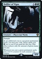 Magic the Gathering Card - Defiler of Vigor - MTG Circle