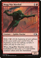 Magic the Gathering Card - Mogg War Marshal - MTG Circle