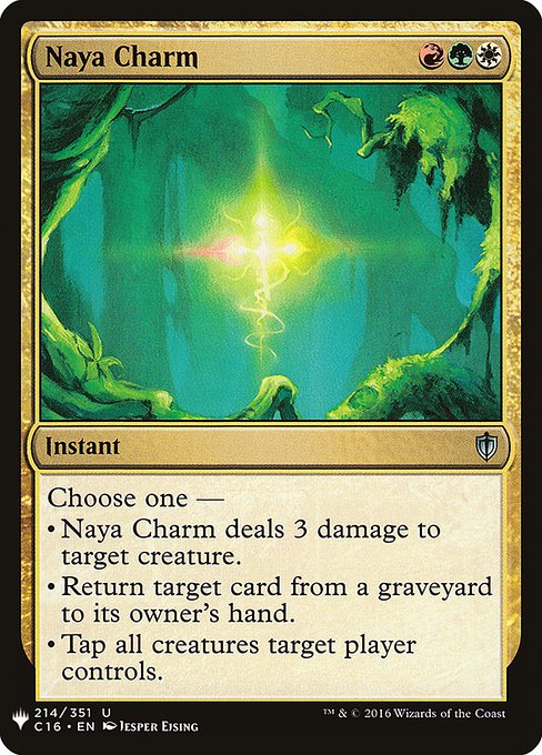 Magic the Gathering Card - Naya Charm - MTG Circle