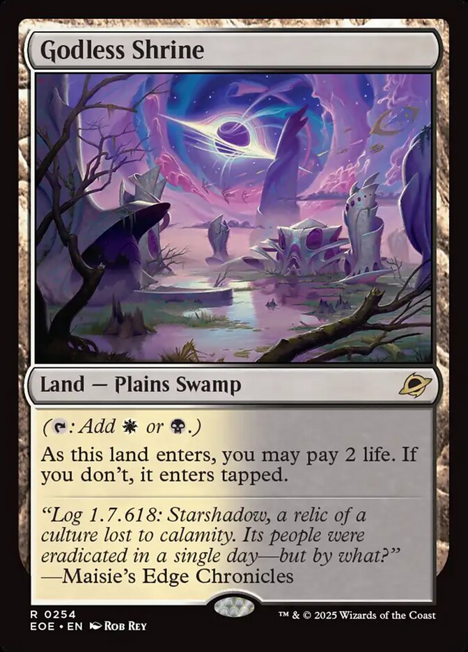 Magic the Gathering Card - Godless Shrine - MTG Circle