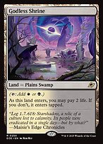 Magic the Gathering Card - Godless Shrine - MTG Circle