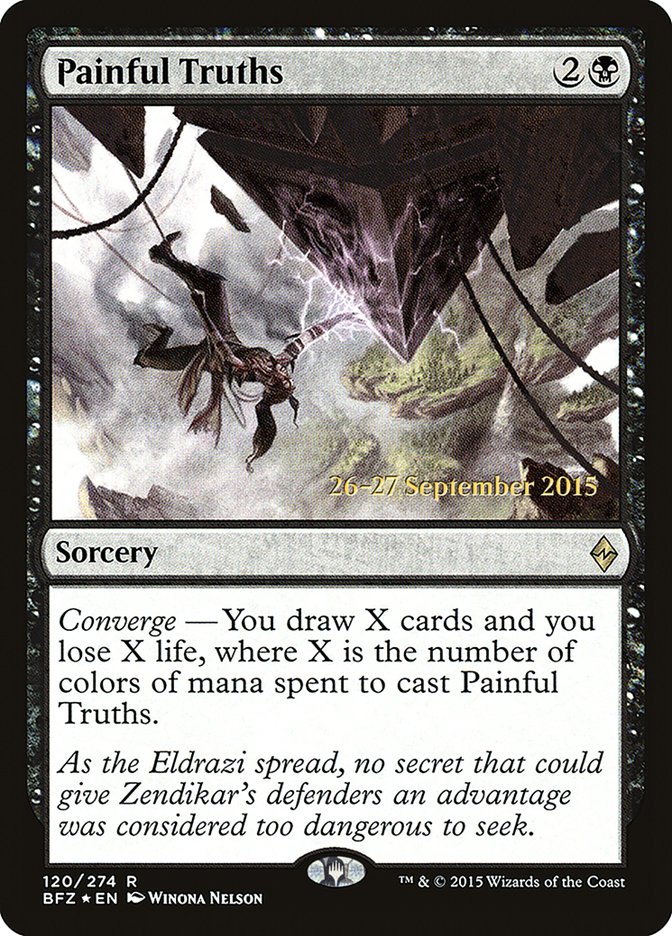 Magic the Gathering Card - Painful Truths - MTG Circle