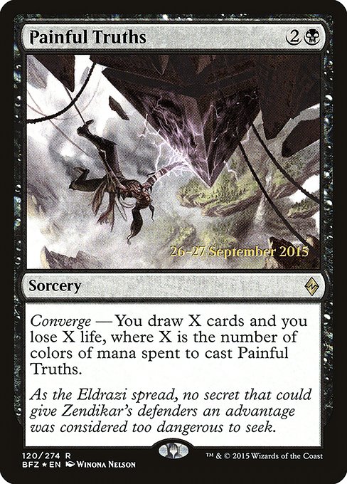 Magic the Gathering Card - Painful Truths - MTG Circle