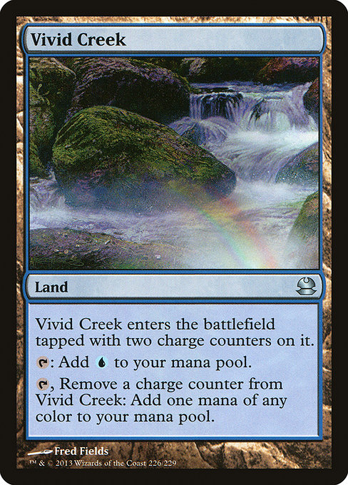 Magic the Gathering Card - Vivid Creek - MTG Circle
