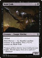 Magic the Gathering Card - Mold Folk - MTG Circle