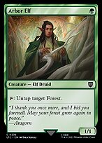 Magic the Gathering Card - Arbor Elf - MTG Circle