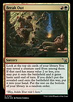 Magic the Gathering Card - Break Out - MTG Circle