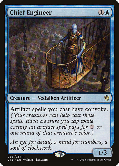Magic the Gathering Card - Chief Engineer - MTG Circle