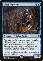 Magic the Gathering Card - Chief Engineer - MTG Circle