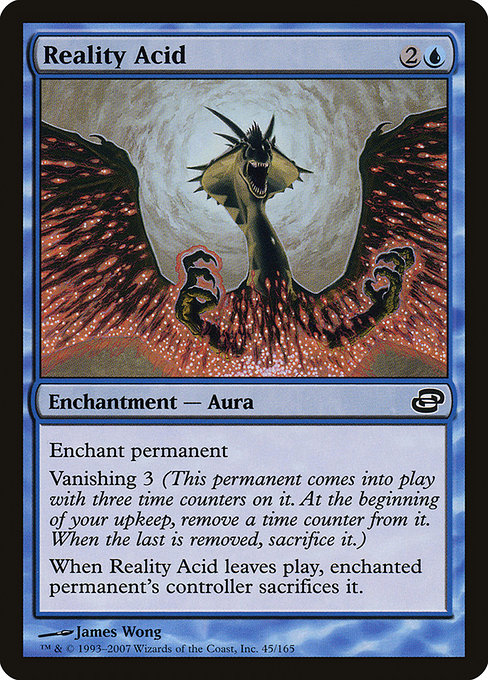 Magic the Gathering Card - Reality Acid - MTG Circle