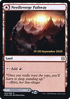 Magic the Gathering Card - Needleverge Pathway // Pillarverge Pathway - MTG Circle