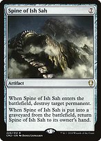 Magic the Gathering Card - Spine of Ish Sah - MTG Circle