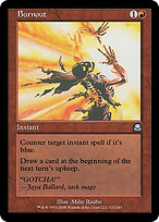 Magic the Gathering Card - Burnout - MTG Circle