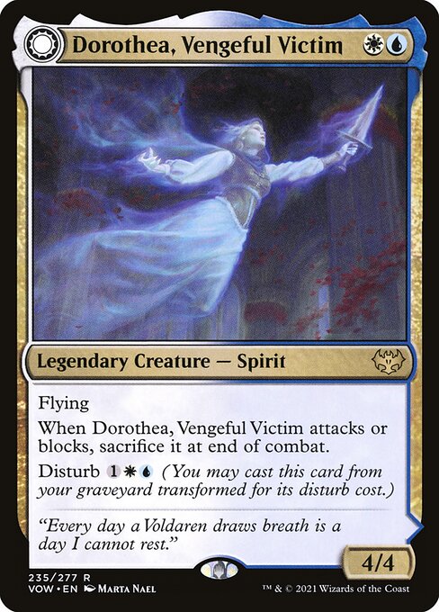 Magic the Gathering Card - Dorothea, Vengeful Victim - MTG Circle