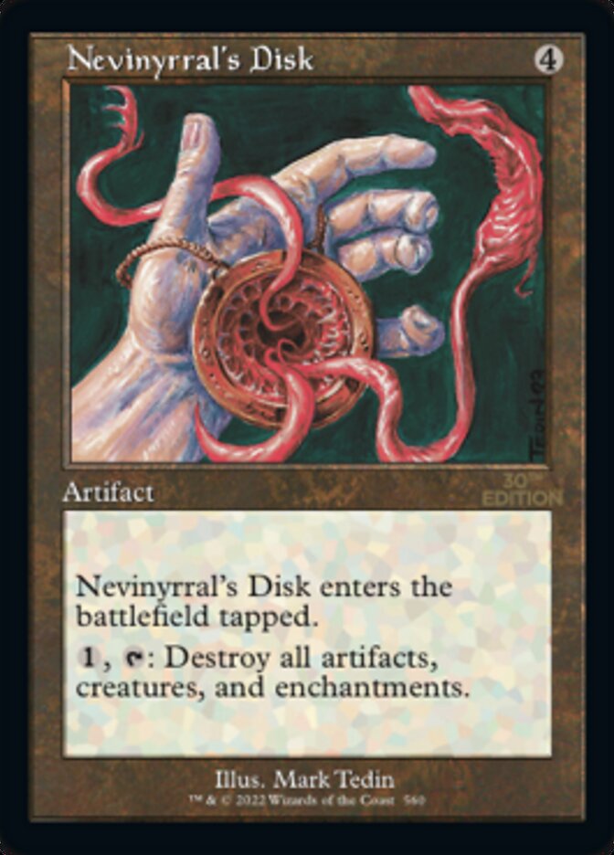 Magic the Gathering Card - Nevinyrral's Disk - MTG Circle