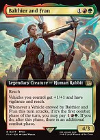 Magic the Gathering Card - Balthier and Fran - MTG Circle
