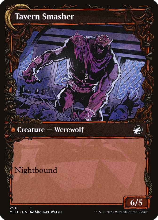 Magic the Gathering Card - Tavern Smasher - MTG Circle