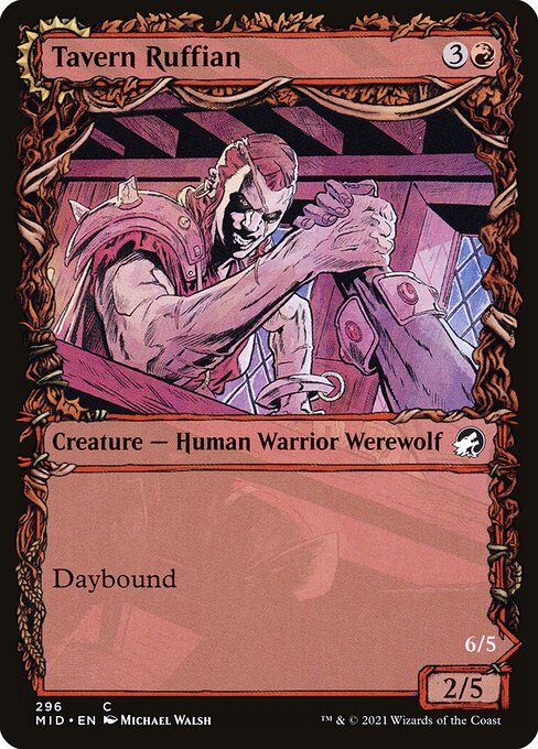Magic the Gathering Card - Tavern Ruffian - MTG Circle