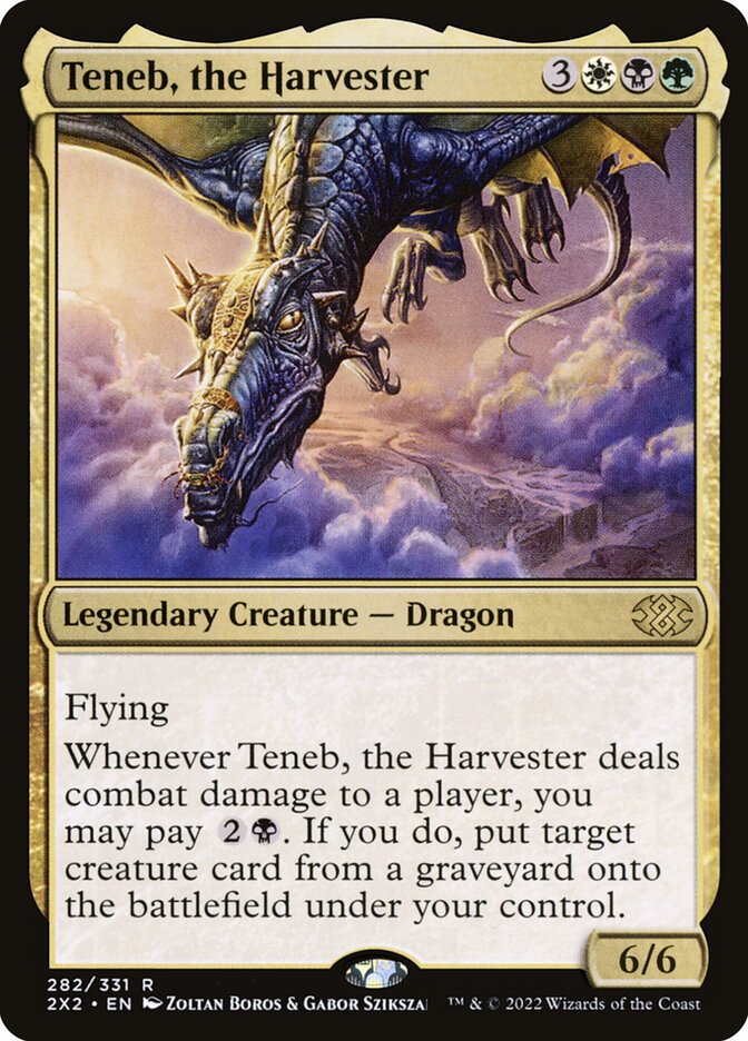 Magic the Gathering Card - Teneb, the Harvester - MTG Circle