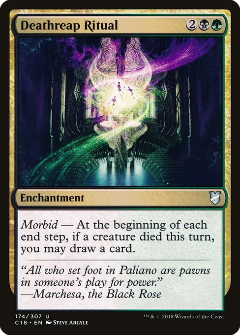 Magic the Gathering Card - Deathreap Ritual - MTG Circle