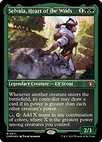 Magic the Gathering Card - Selvala, Heart of the Wilds - MTG Circle