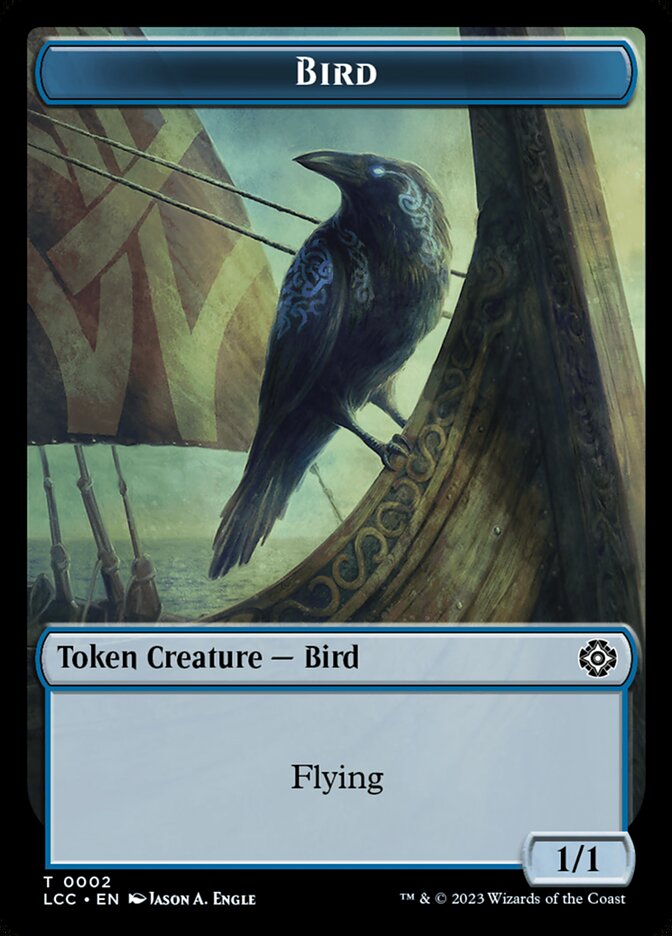 Magic the Gathering Card - Bird - MTG Circle